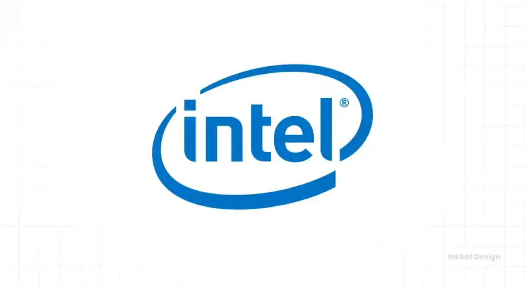 Old Intel Logo Design
