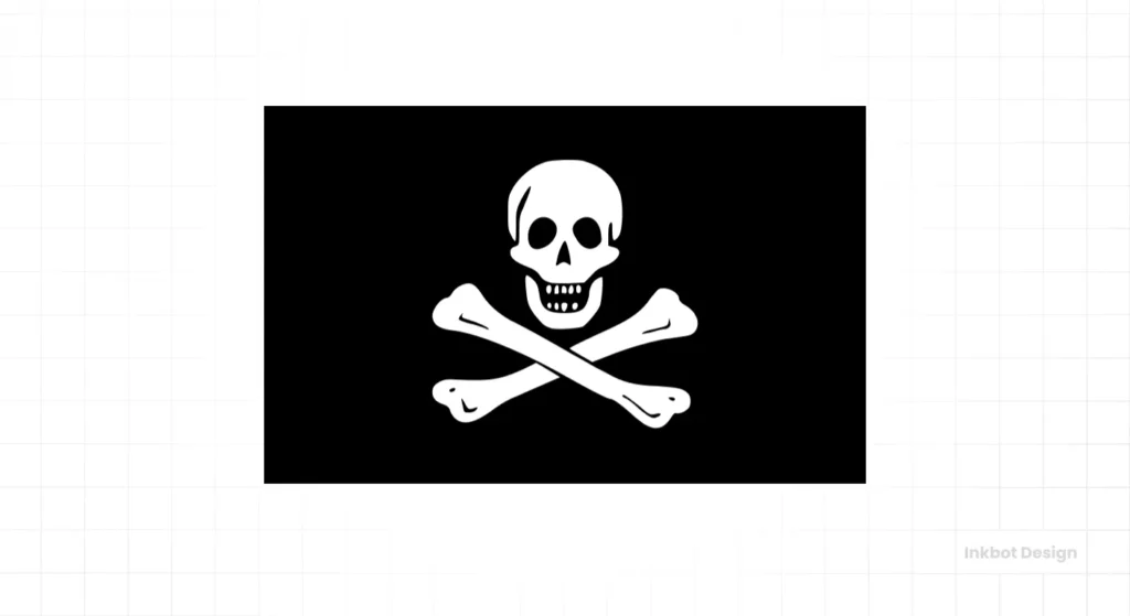 The Jolly Roger Skull And Crossbones Flag
