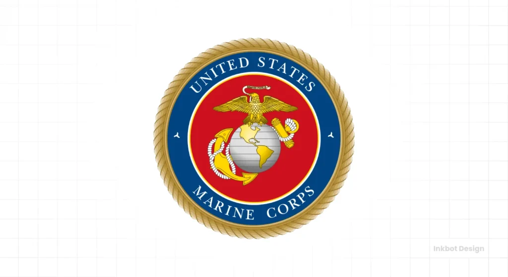 The U.s. Marine Corps Logo Design