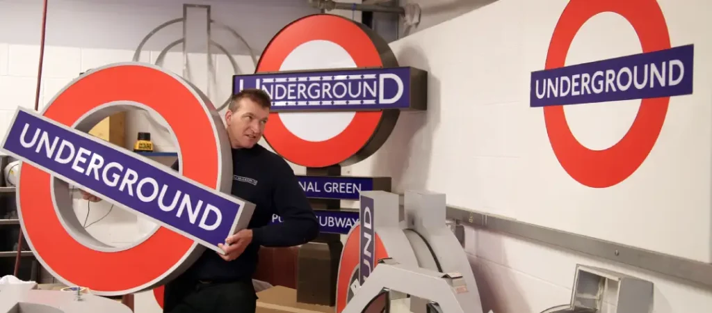Gill Sans London Underground Typeface