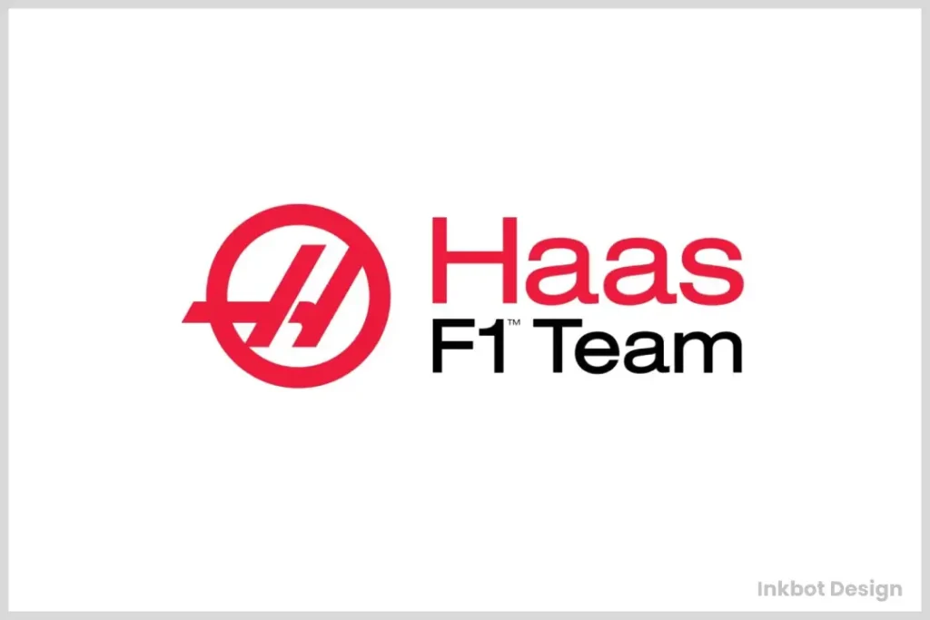 Haas F1 Team Logo Design