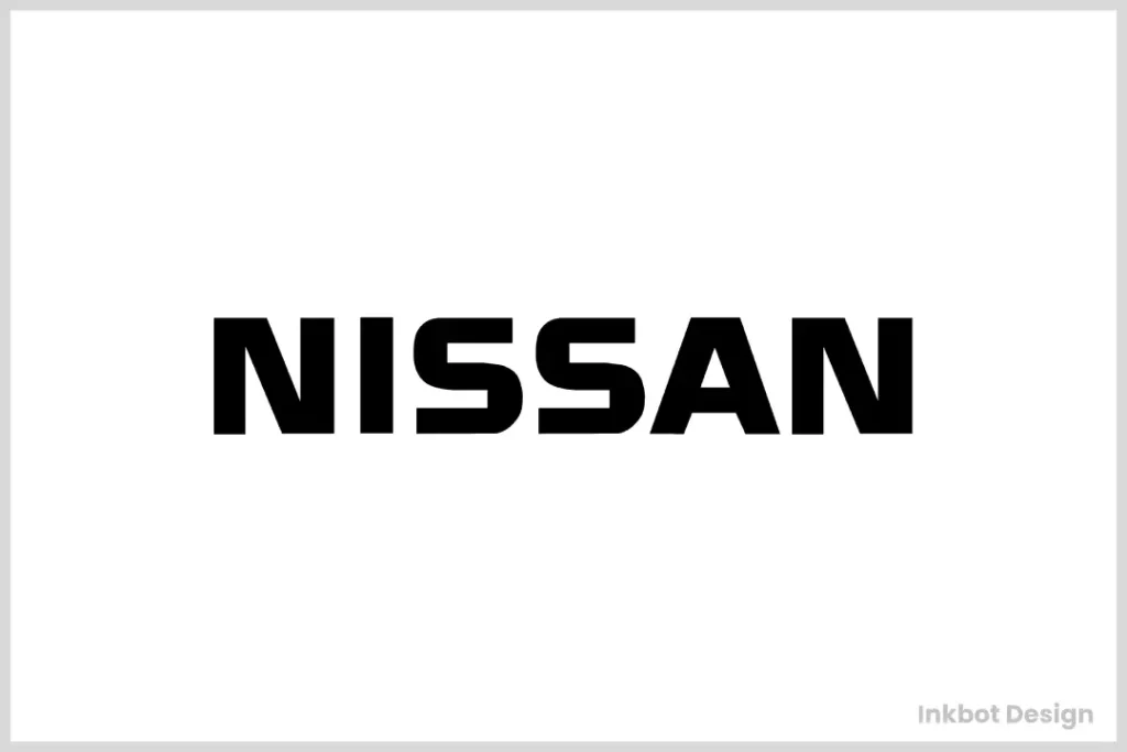 1989 1990 Nissan Logotype