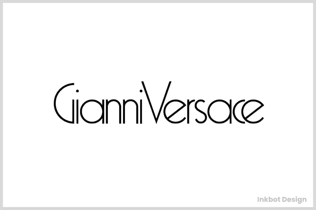 Gianni Versace Logo Design In 1978