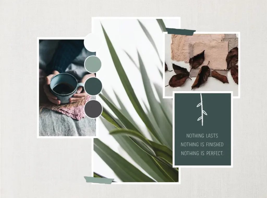 Eco Mood Board Design Inspiration