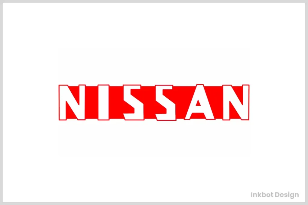 Nissan Logo In The 50S