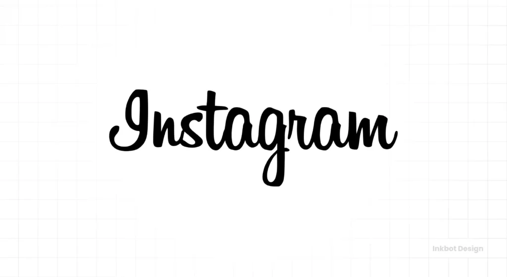 Old Instagram Script Logo Font