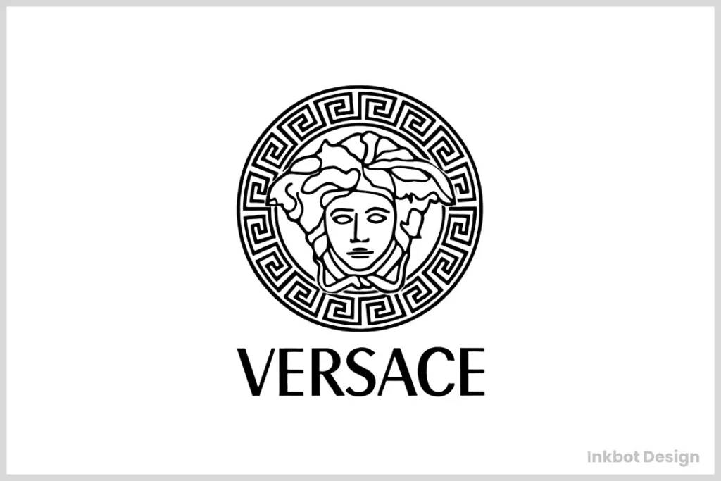 Versace Logo Design Medusa