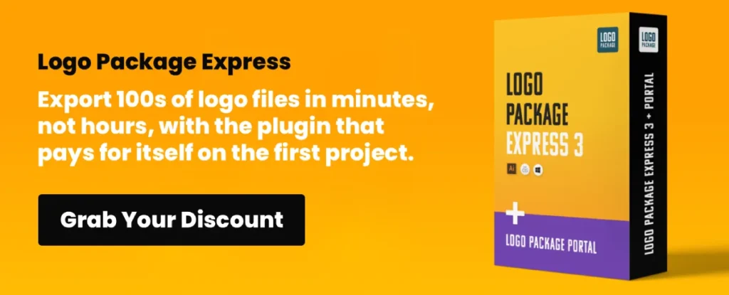 Logo Package Express Banner Inkbot Design