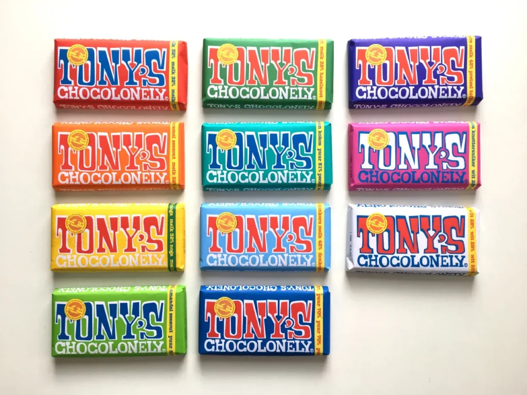 Maximalism Example Tonys Chocolonely - Brand Strategy
