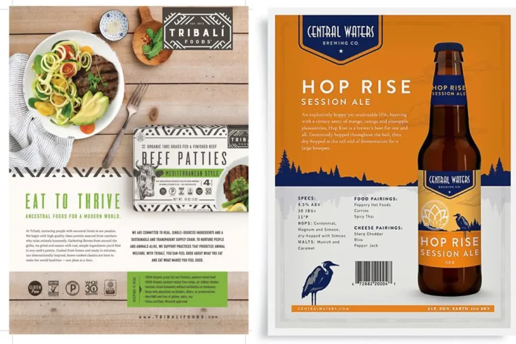 Product Sheets In Marketing Collateral Example