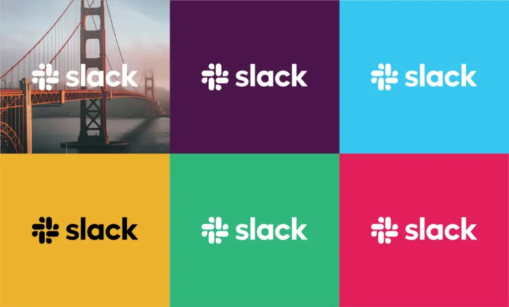 Slack Branding Design Colours