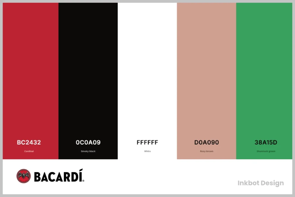 Bacardi Logo Design Branding Colours