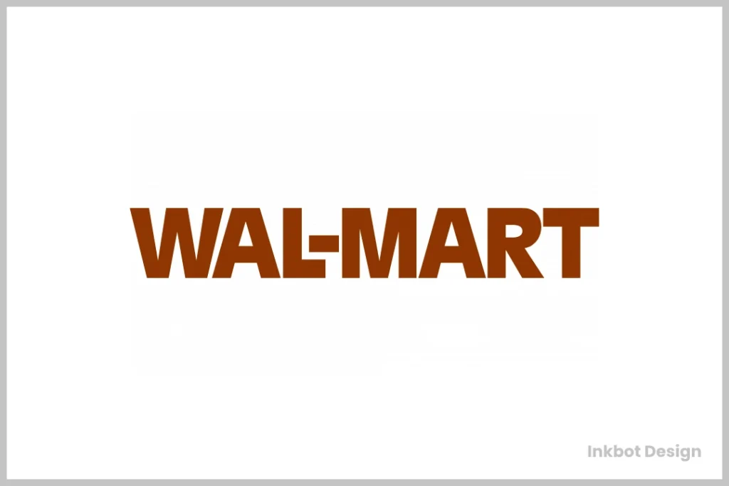 Old Walmart Logo Design 80S