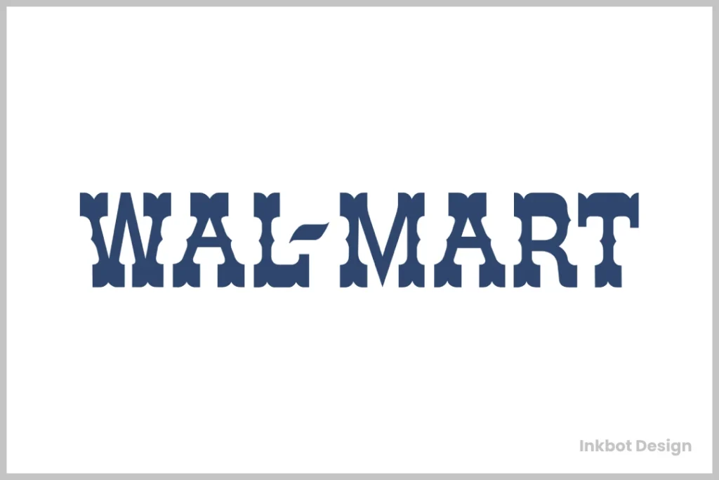 Walmart Logo Design History 1964 1981