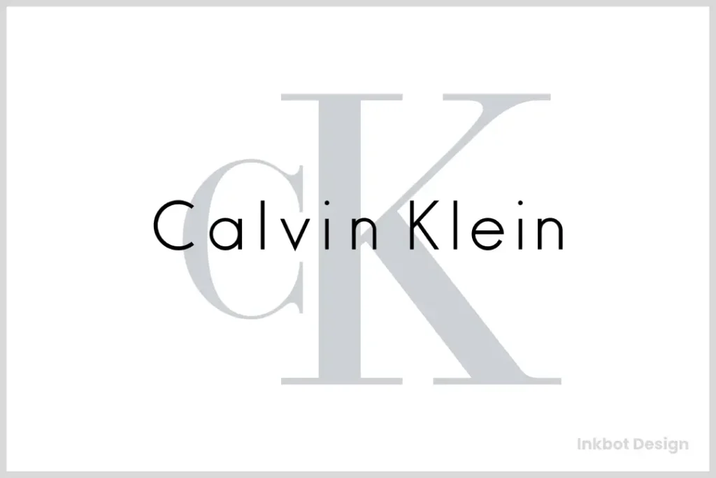 Calvin klein new logo online