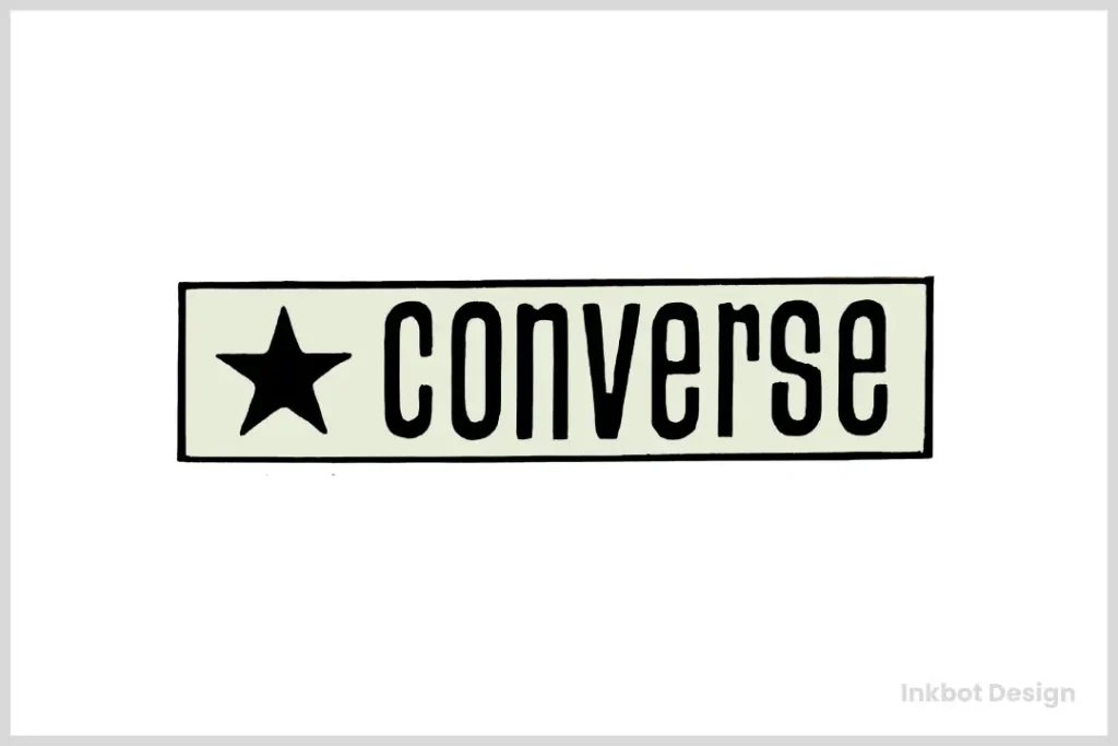 Original Converse Logo Design 1963