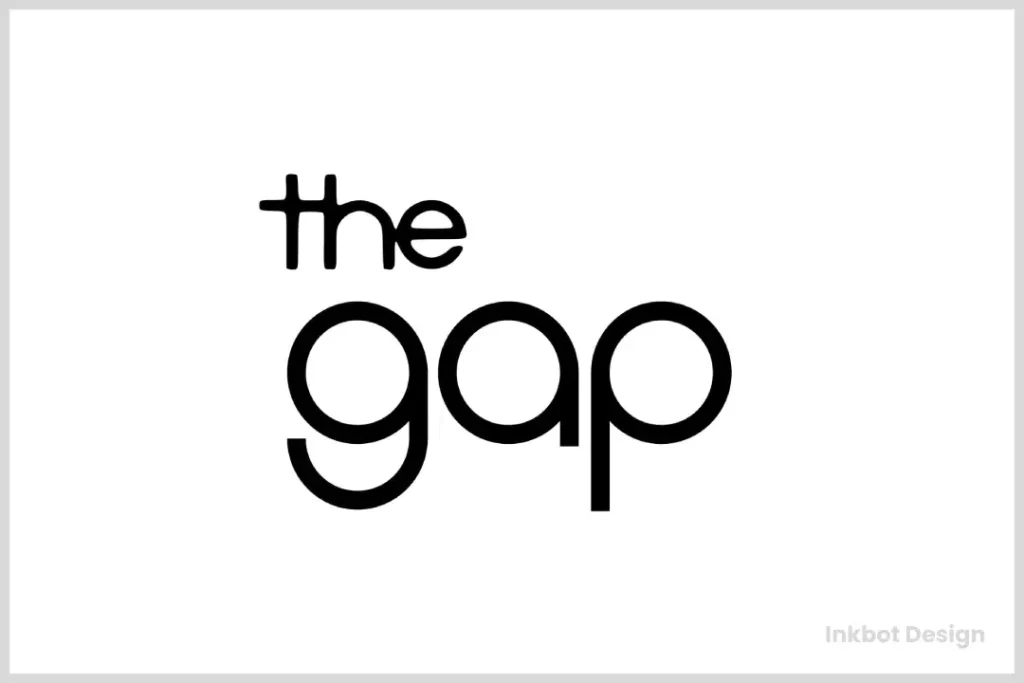 The Gap Logo Design 1979