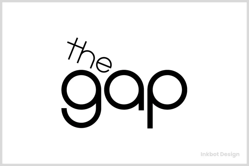 The Gap Original Logo Design