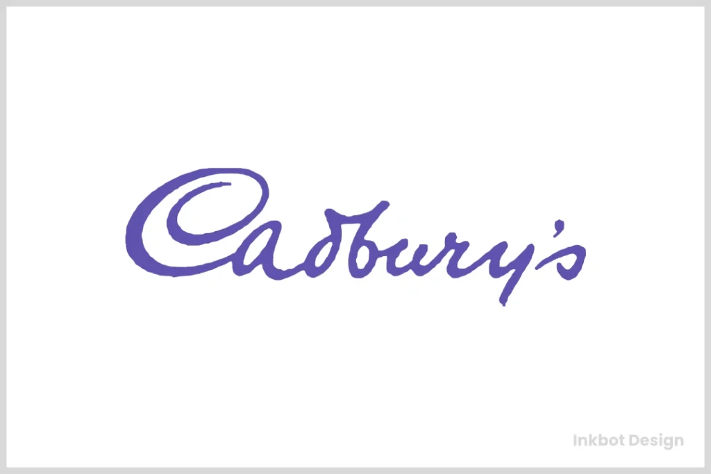 Cadburys Logo Design 1960