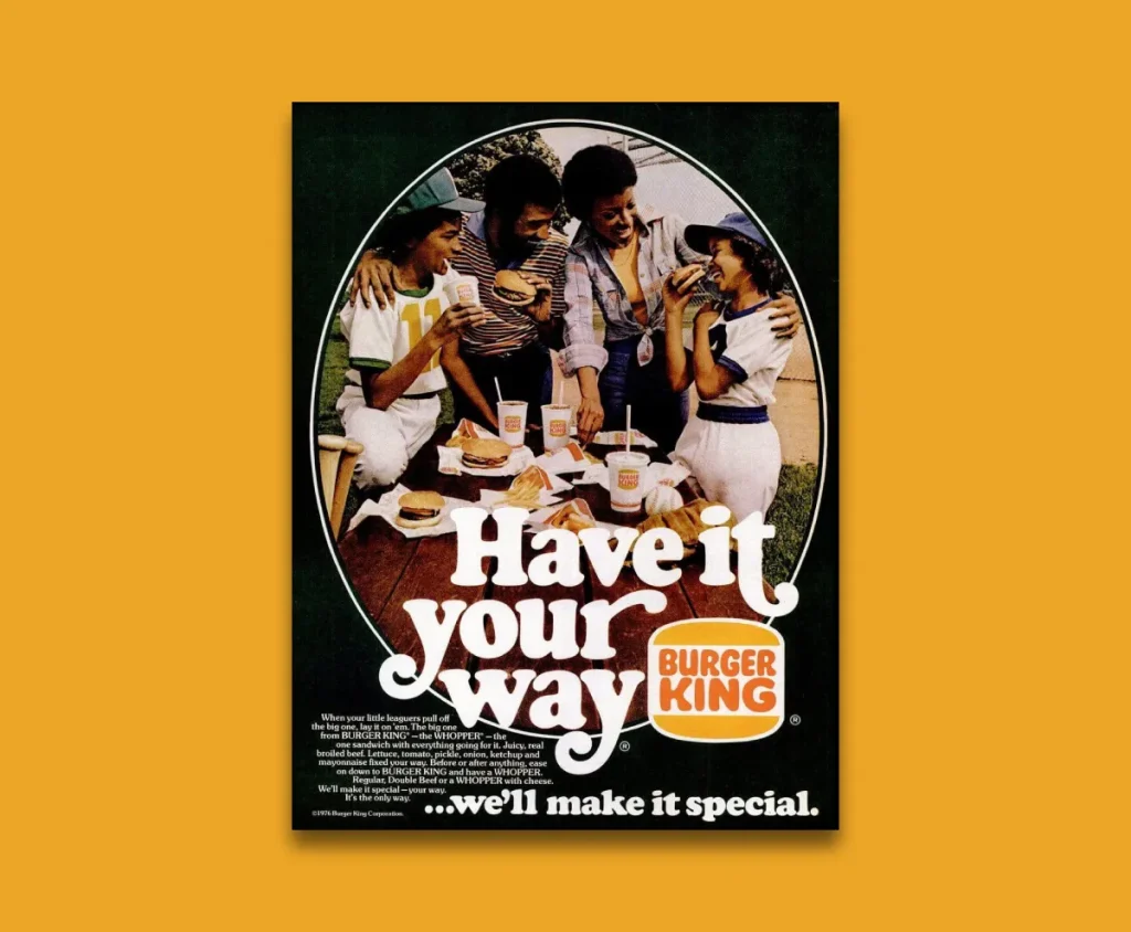 History Of Adverts Burger King 1960S
