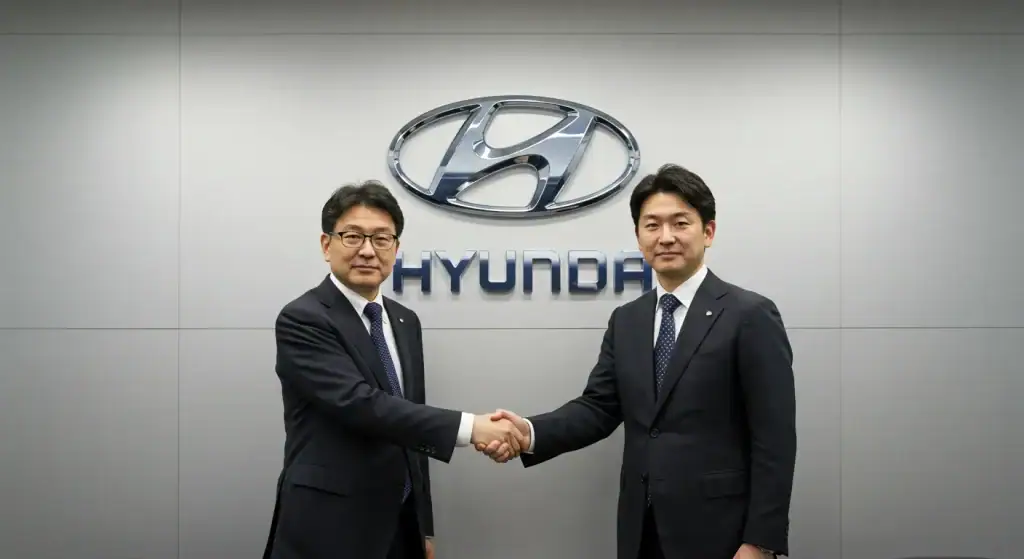 Secret Behind Hyundai Logo Handshake