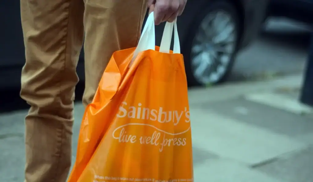 Sainsbury's Live Well For Less Bag Slogan
