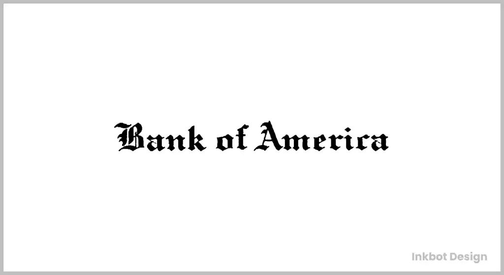First Bank Of America Logo Design History