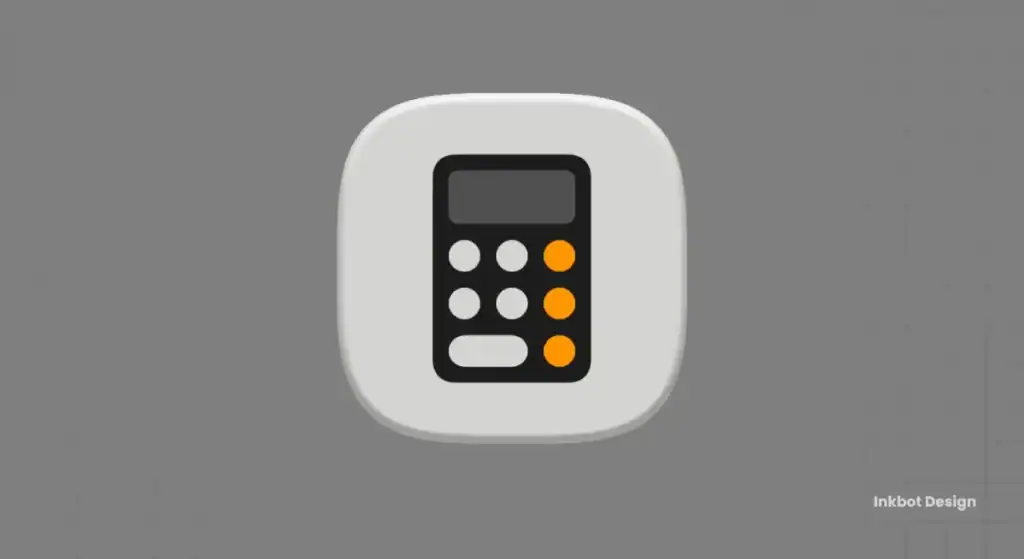 Apple Calculator Icon Design