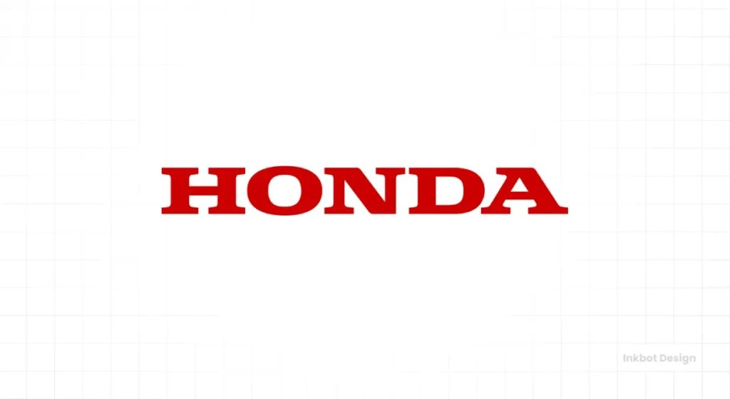 Honda Logo Design Font