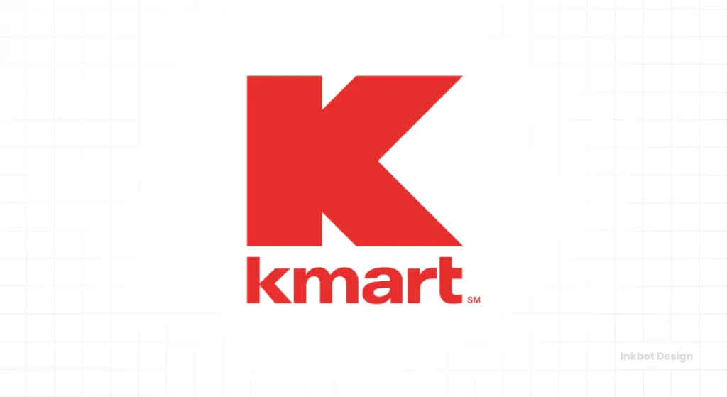 Kmart Letter K Logo Design