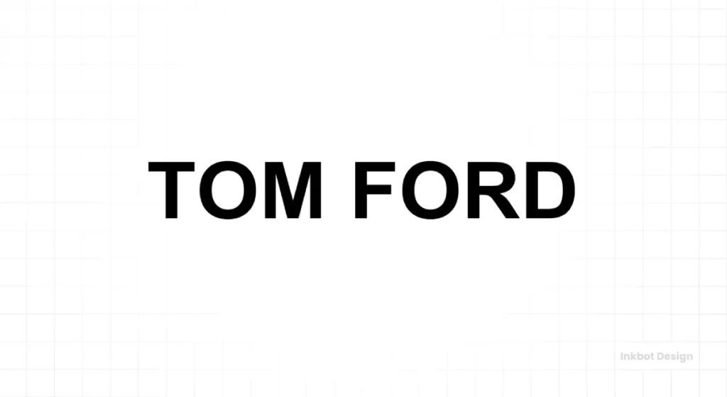 Tom Ford Logo Design Font