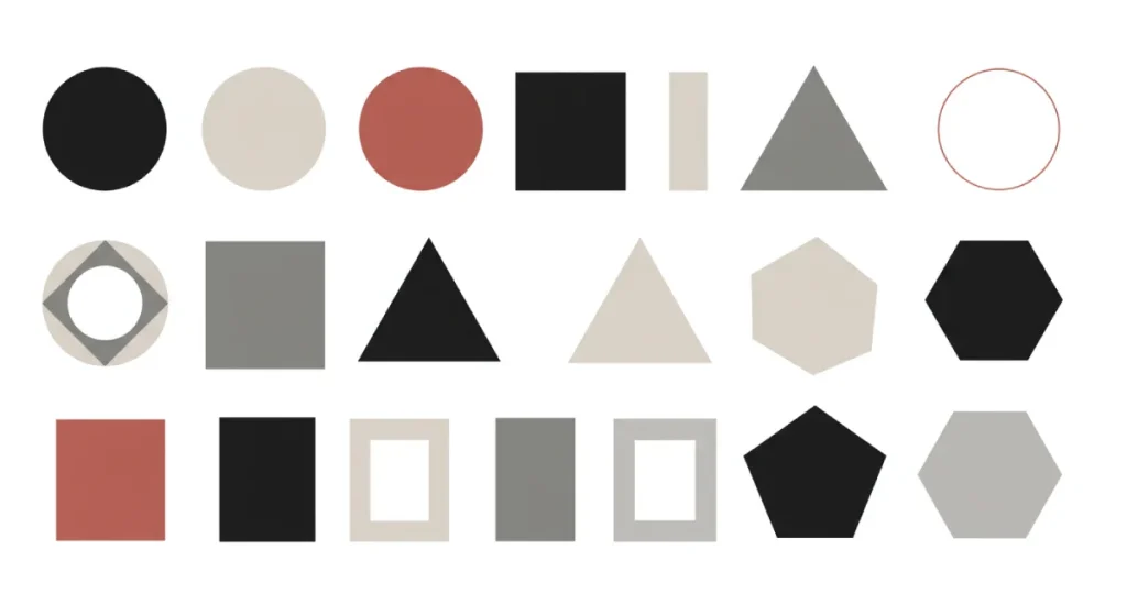 Types Of Geometric Shapes For Logo Design
