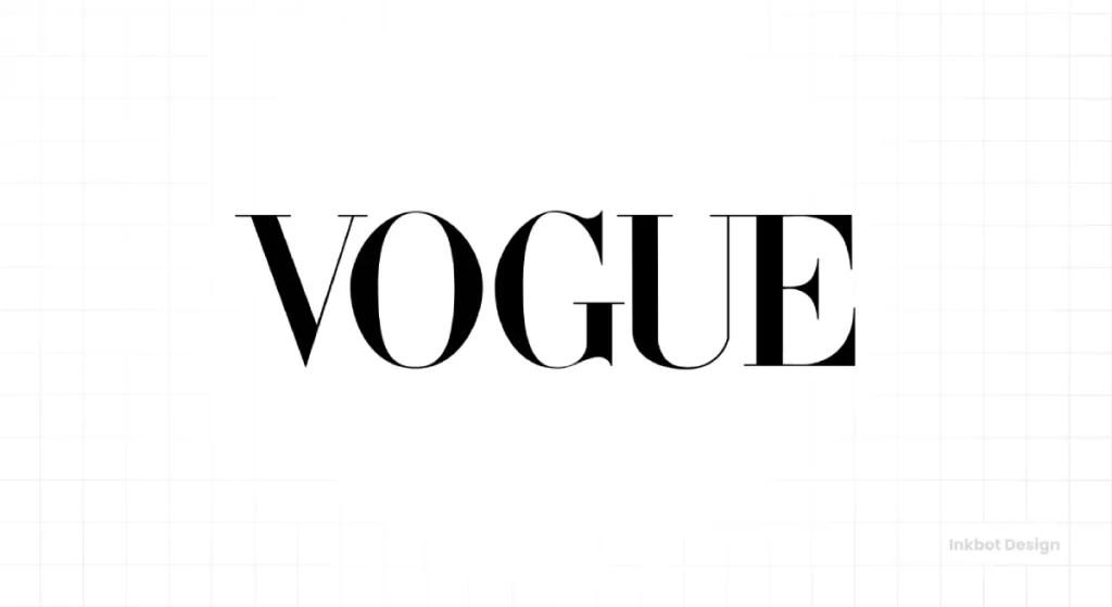 Vogue Logo Design Simple