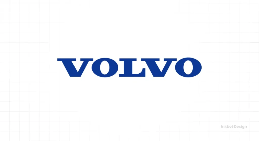 Volvo Logo Design Typographic Logos
