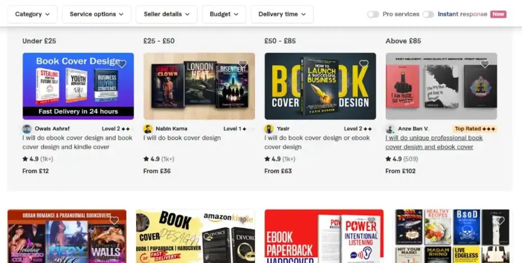 Book Cover Design On Fiverr