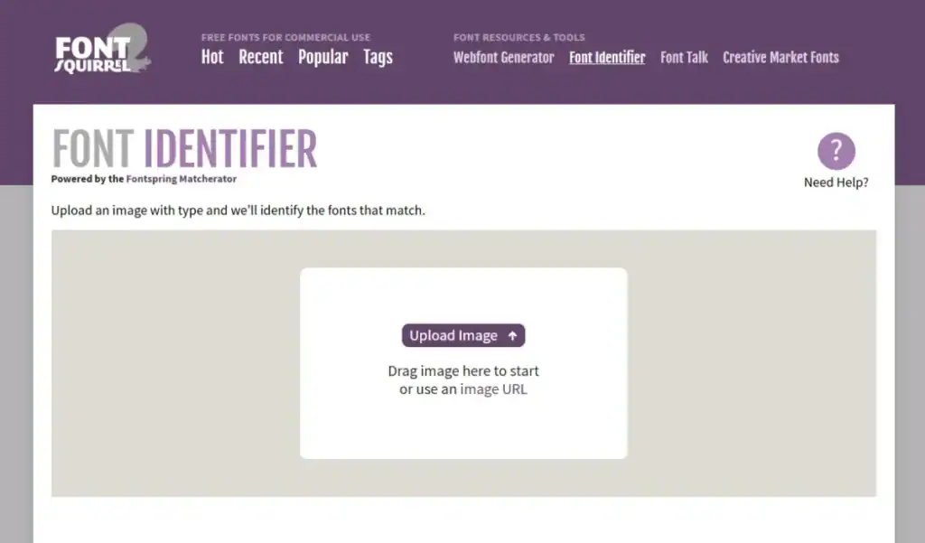 Fontsquirrel Tool To Identify Fonts