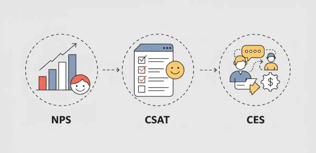 Nps, Csat, And Ces