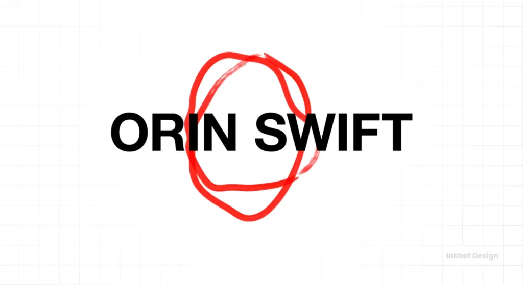 Orin Swift Wine Logo Design