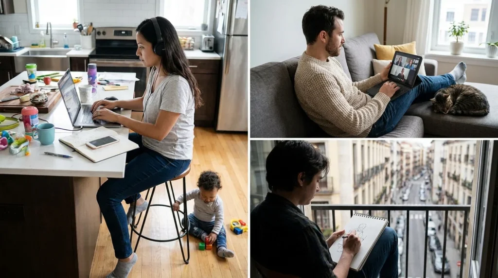 People Working Remotely From Home In 2026 - Brand Strategy