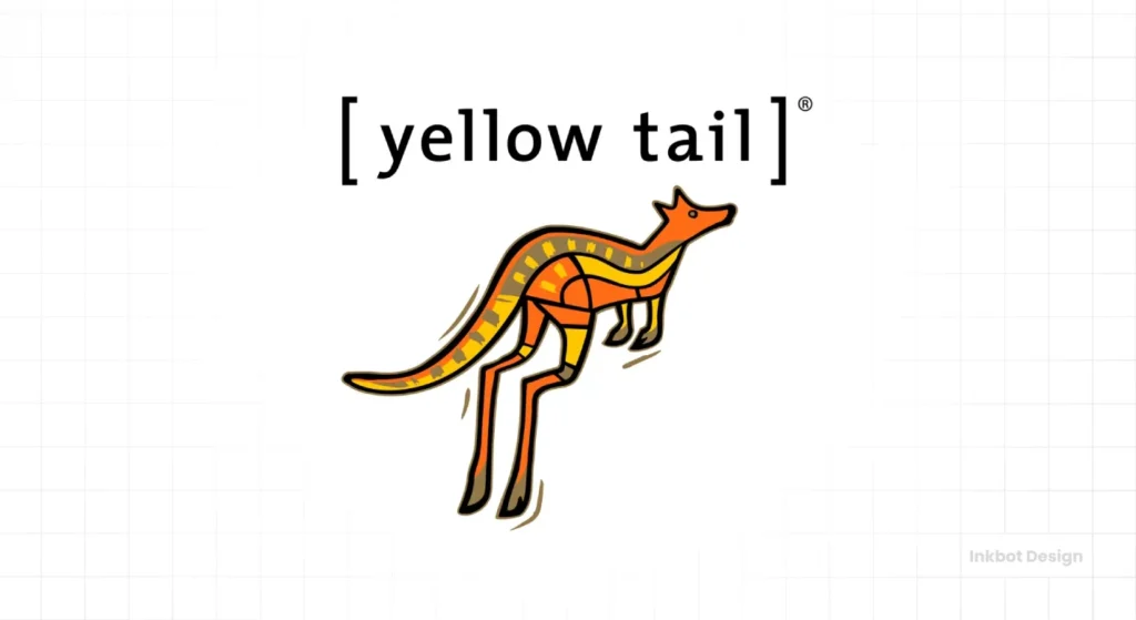 Yellow Tail Wine Logo Design