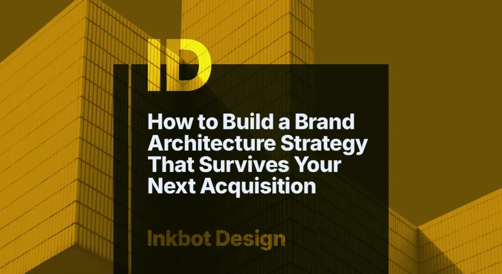 © 2026 Inkbot Design How To Build A Brand Architecture Strategy That Survives Your Next Acquisition — Brand Strategy | Inkbot Design