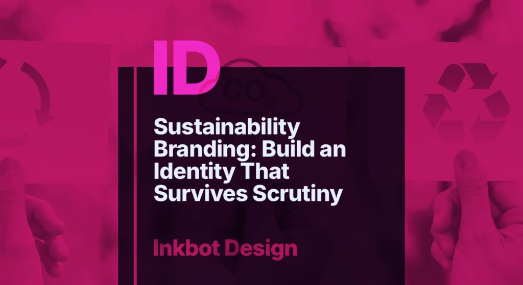 © 2026 Inkbot Design Sustainability Branding: Build An Identity That Survives Scrutiny — Brand Strategy | Inkbot Design