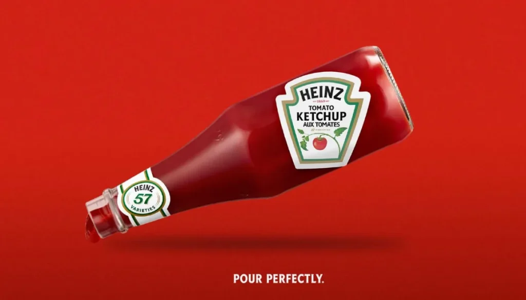 Heinz Ketchup The Tilted Bottle Magazine Ad