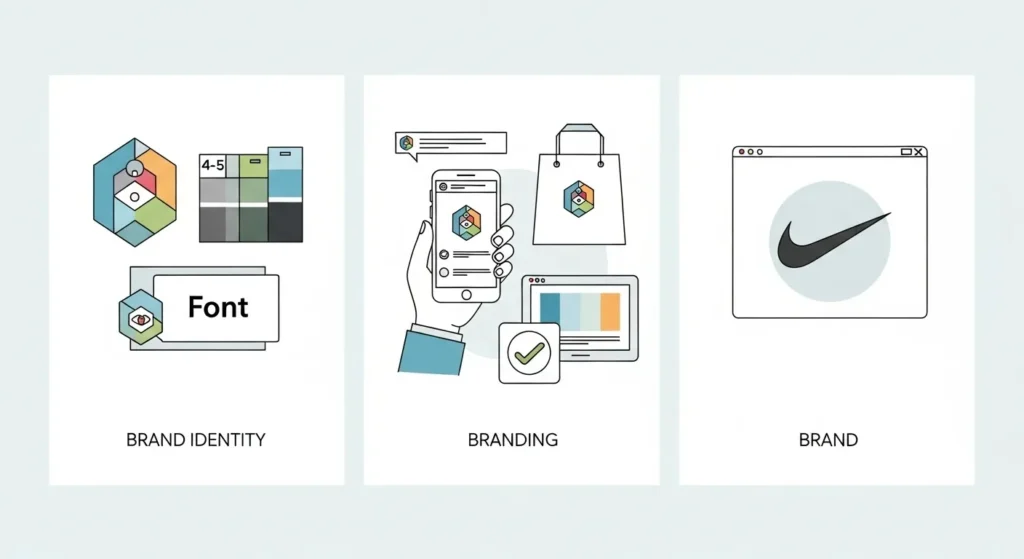 Brand Identity Vs. Branding Vs. Brand Explained