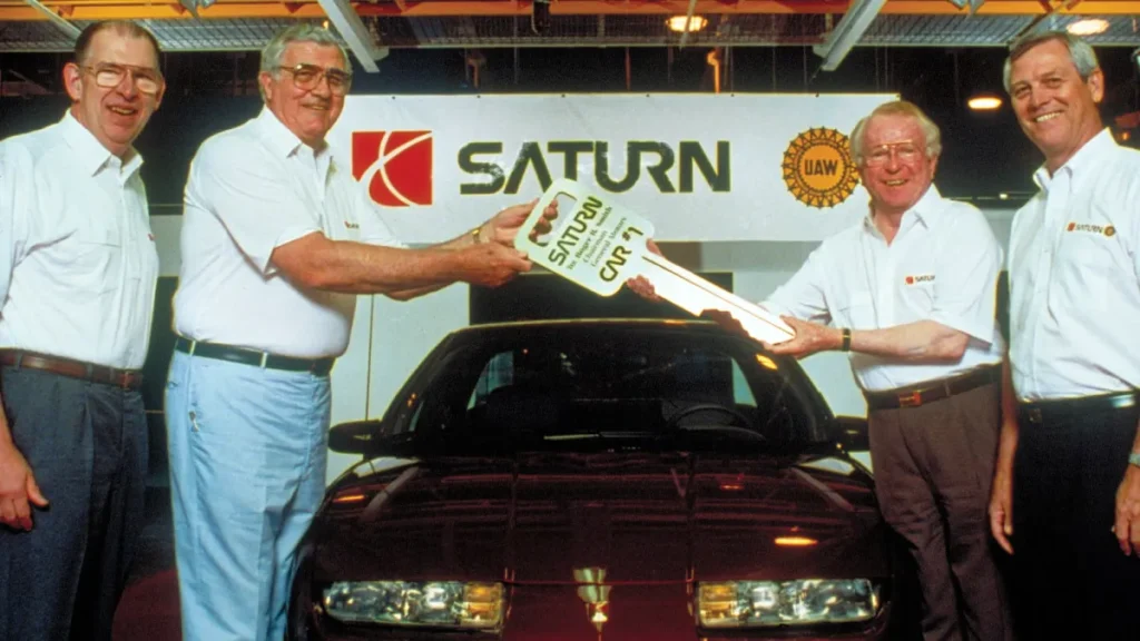 General Motors Gm And Saturn Launched In 1990