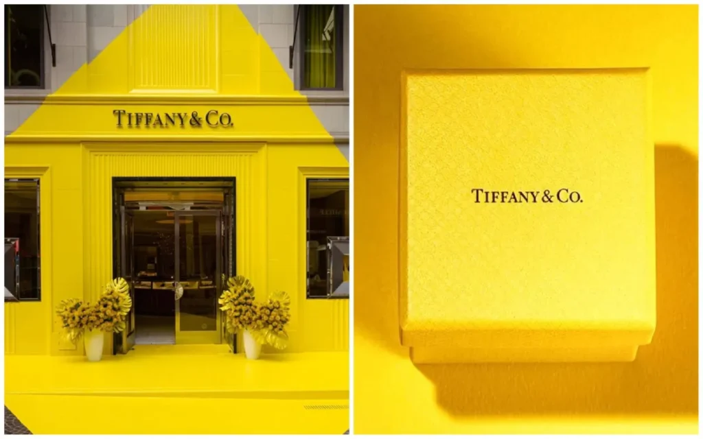 Brand Colour Trends Tiffany Yellow