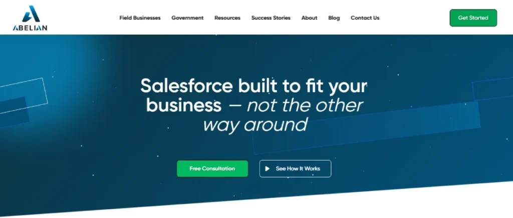 Salesforce Development Companies Abelian Tailored Salesforce Solutions