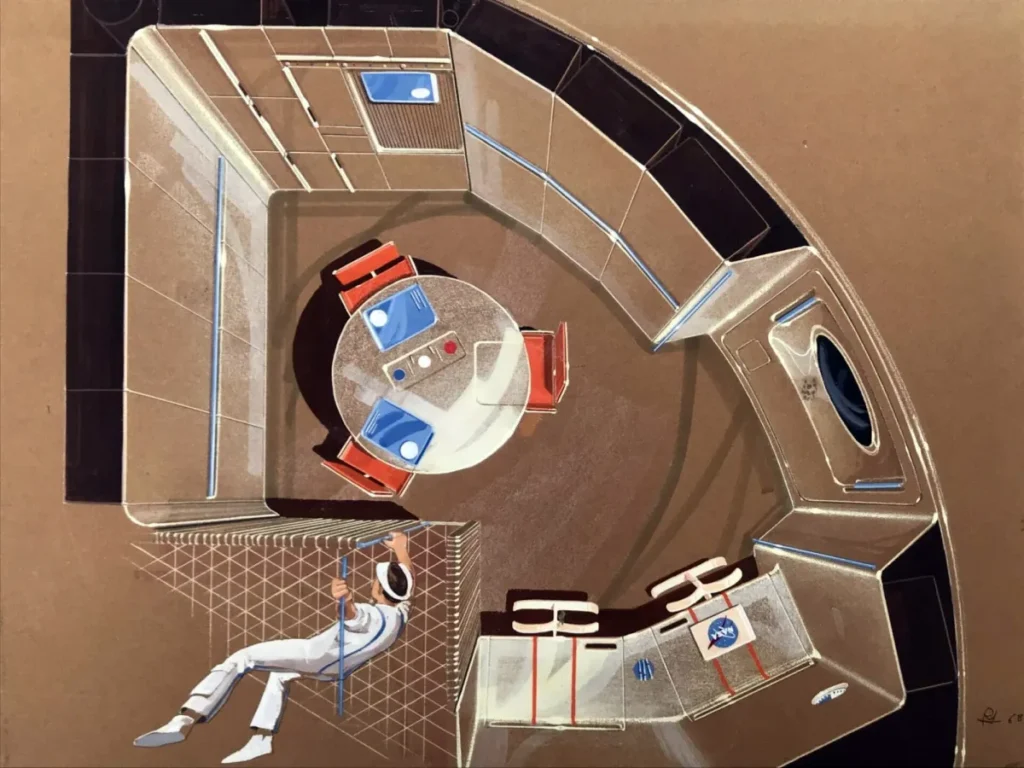 Raymond Loewy Nasa Skylab Habitability