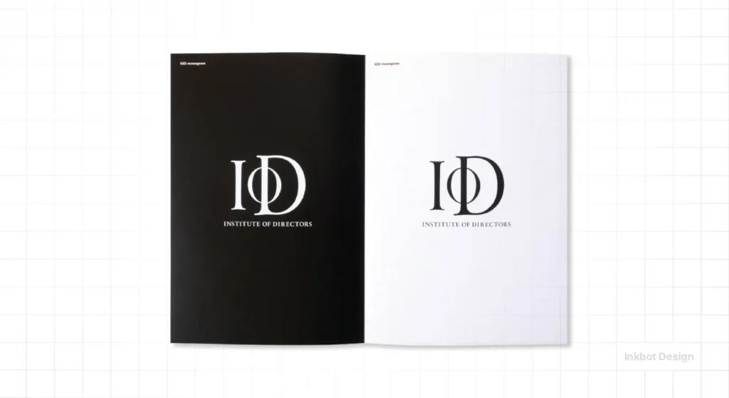 Alan Fletcher The Iod Institute Of Directors Alan Fletcher Rebrand