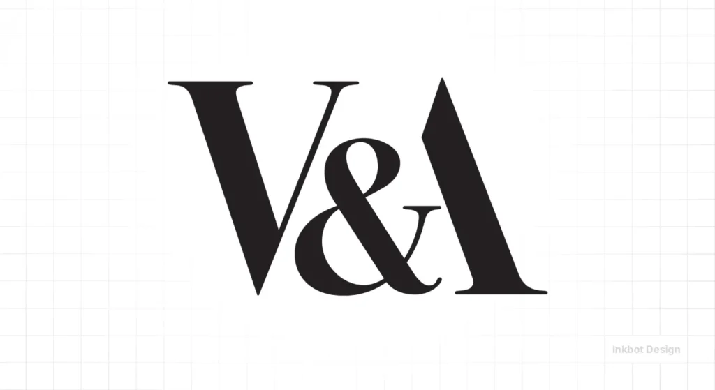 Alan Fletcher Victoria And Albert Va Logo Design